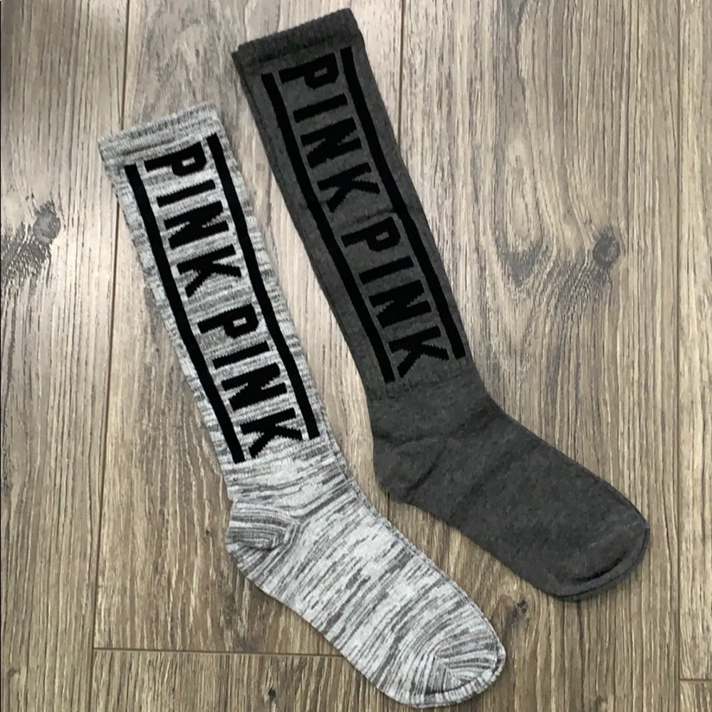PINK Boot Sock Pair